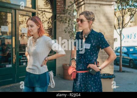 Lady Bird Année : 2017 USA Réalisation : Greta Gerwig Saoirse Ronan, Greta Gerwig Shooting photo Banque D'Images