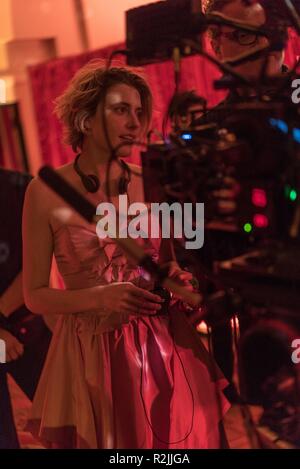 Lady Bird Année : 2017 USA Réalisation : Greta Gerwig Greta Gerwig Shooting photo Banque D'Images