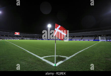 Vue générale du parc de Ceres avant l'UEFA Ligue des Nations Unies, Groupe B4 match entre le Danemark et la République d'Irlande. Banque D'Images