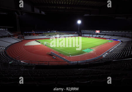 Vue générale du parc de Ceres avant l'UEFA Ligue des Nations Unies, Groupe B4 match entre le Danemark et la République d'Irlande. Banque D'Images