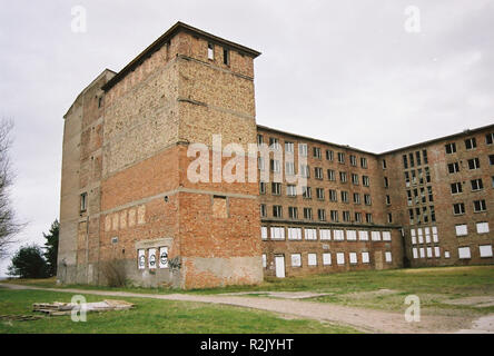 Ruine de kdf 3 prora Banque D'Images