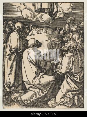 L'Ascension, de la petite Passion. Artiste : Albrecht Dürer (Nuremberg, Allemagne Nuremberg 1471-1528). Fiche technique : Dimensions : 5 1/16 x 3 7/8 in. (12,9 x 9,9 cm). Date : ca. 1510. Musée : Metropolitan Museum of Art, New York, USA. Banque D'Images