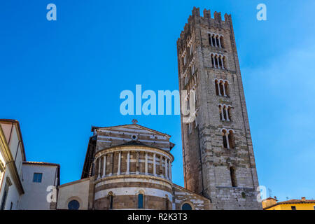 Basilica di San Fredino à Lucca, Toscane, Italie Banque D'Images