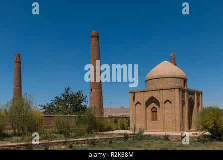 Complexe Musalla et minarets - Herat, Afghanistan Banque D'Images