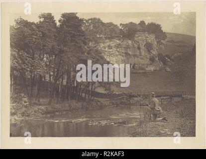 [En provenance de l'Izaak Walton's Le Compleat Angler]. Artiste : George Bankart (britannique). Date : 1880, imprimé en 1888. Musée : Metropolitan Museum of Art, New York, USA. Banque D'Images