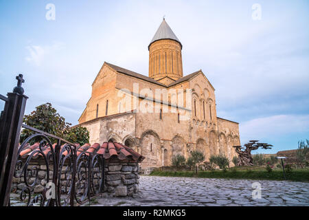 Monastère Alaverdi est un monastère orthodoxe de l'Est géorgienne situé dans la région de Kakheti de l'Est de la Géorgie. Banque D'Images