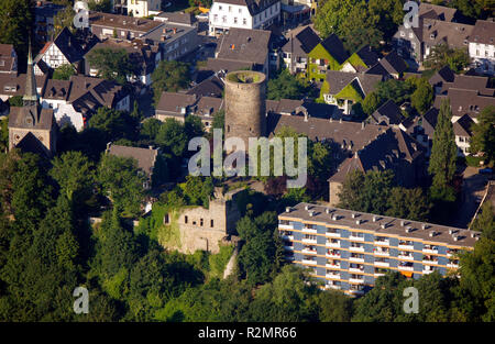 Vue aérienne, Wetter (Ruhr), Ruhr, Rhénanie du Nord-Westphalie, Allemagne, Europe, Banque D'Images