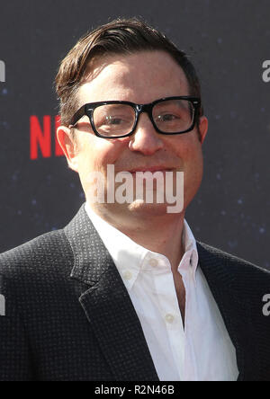 Los Angeles, CA, USA. 18 Nov, 2018. 18 novembre 2018 - Los Angeles, Californie - Matt Lieberman. ''Chroniques de Noël'' Première mondiale tenue à Netflix Bruin Westwood. Crédit photo : F. Sadou/AdMedia Crédit : F. Sadou/AdMedia/ZUMA/Alamy Fil Live News Banque D'Images