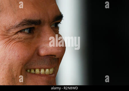 DF - Brasilia - 11/20/2018 - Bolsonaro - CCBB Sergio Moro, futur ministre de la justice, au CCBB, gouvernement de transition centre, sur ce mardi 20 novembre, lors d'une conférence de presse. Photo : Mateus Bonomi / AGIF Banque D'Images