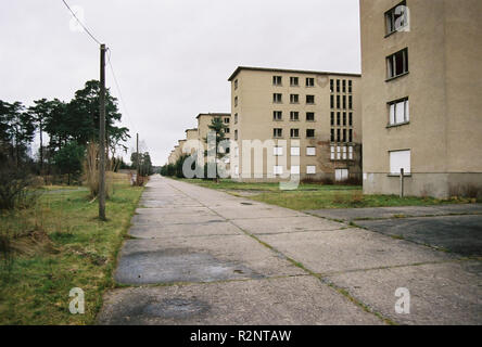 Ruines de kdf 6 prora Banque D'Images