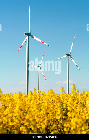 éoliennes Banque D'Images