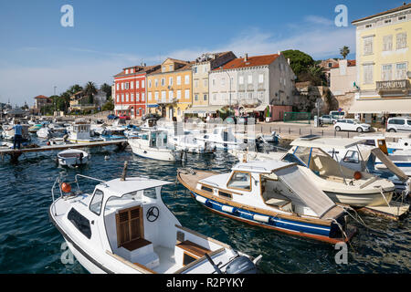 Port de Mali Losinj, Losinj Island, la baie de Kvarner, Croatie Banque D'Images