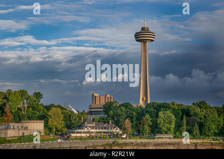 Vue imprenable sur les chutes du Niagara, Ontario, Canada Banque D'Images