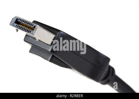 Détail d'un connecteur HDMI isolated Banque D'Images