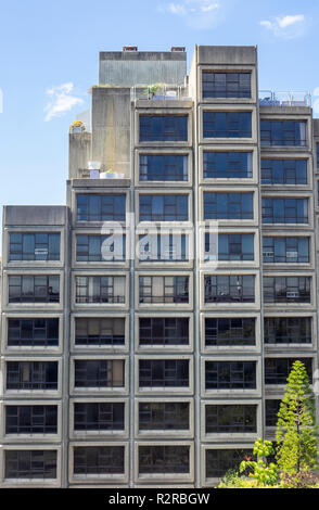 Emblématique Sirius complexe d'habitations à l'architecture brutaliste style, the Rocks Sydney NSW Australie. Banque D'Images