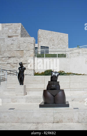 LOS ANGELES, USA - 4 juin 2009 : Le centre Getty Museum de Los Angeles California USA a été conçu par l'architecte Richard Meier en 1997 Banque D'Images