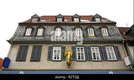 Vue sur Bad Vilbel. Allemagne Banque D'Images