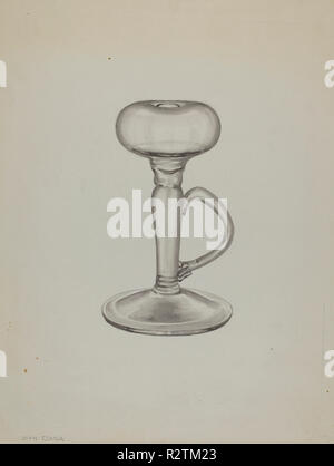 Lampe. En date du : ch. 1937. Dimensions : hors tout : 29,4 x 22,7 cm (8 9/16 x 11 15/16 in.). Médium : aquarelle et graphite sur carton. Musée : National Gallery of Art, Washington DC. Auteur : John Dana. Banque D'Images