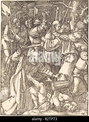 La trahison du Christ. En date du : probablement c. 1509/1510. Technique : gravure sur bois. Musée : National Gallery of Art, Washington DC. Auteur : Dürer, Albrecht. ALBRECHT DUERER. Banque D'Images