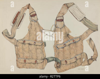 Veste d'argent. En date du : 1935/1942. Dimensions : hors tout : 37,3 x 50,9 cm (14 11/16 x 20 1/16 in.). Médium : aquarelle et graphite sur papier. Musée : National Gallery of Art, Washington DC. Auteur : John Thorsen. Banque D'Images