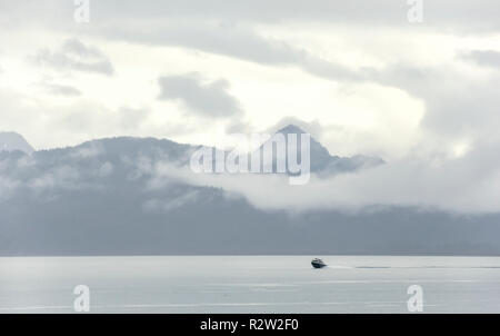Homer, AK - Aug 23, 2018 : une vue de la baie Kachemak Spit de Homer, Alaska Banque D'Images