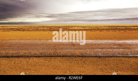 Australian Outback Queensland couleurs Birdsville aux environs Banque D'Images