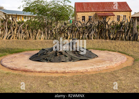 Rorkes Drift Anglo-Zulu War Memorial Banque D'Images