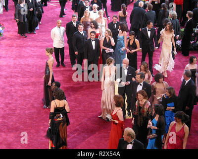 Tapis rouge 77E OSCAR ACADEMY AWARDS Arrivées Arrivées KODAK THEATRE HOLLYWOOD LOS ANGELES USA 27 Février 2005 Banque D'Images