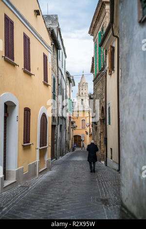 Spello, Italie, Europe. Banque D'Images