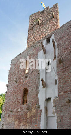 Château de wertheim détail à l'heure d'été Banque D'Images