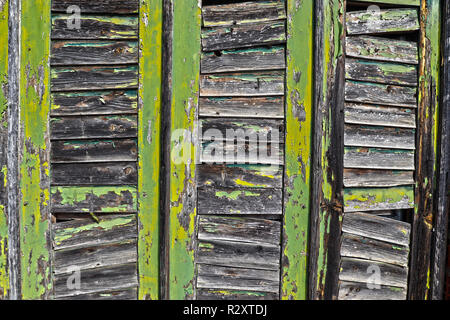 Une image abstraite représentant une porte en ruines trouvées dans Barril de Alva, Centre du Portugal Banque D'Images