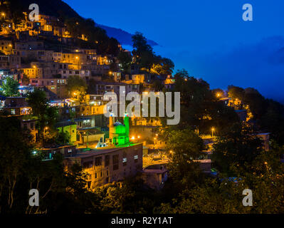 Masuleh est une village de Fuman County, province de Gilan, Iran. Banque D'Images