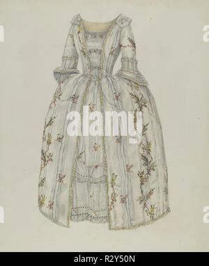 Robe. En date du : ch. 1938. Dimensions : hors tout : 45,6 x 37 cm (17 15/16 x 14 9/16 in.). Médium : aquarelle et graphite sur papier. Musée : National Gallery of Art, Washington DC. Auteur : Bessie Forman. Banque D'Images