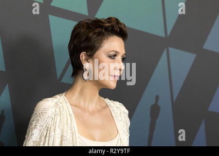 Maggie Gyllenhaal assiste à l'Académie, en 2018 dans le prix annuel gouverneurs Ray Dolby Ballroom au Hollywood & Highland Center à Hollywood, CA, le dimanche 18 novembre, 2018. Banque D'Images