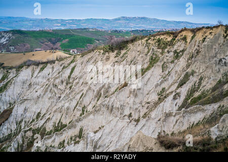 Paysage près de la Crémone, Italie, Europe. Banque D'Images