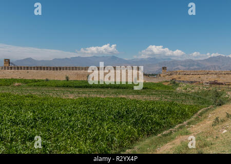 Base de l'armée dans la vallée du Panjshir, Afghanistan Banque D'Images