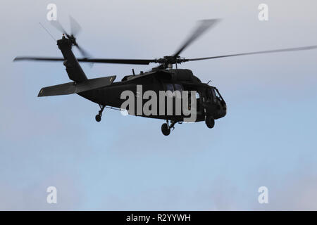 UH-60 de la Garde nationale de l'armée américaine Banque D'Images