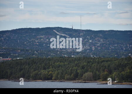 Oslo, Norvège, Stadt, Skyline, Hafen, Leuchtturm, Hauptstadt, Rathaus, Oper, Stadthafen, Schloss, le Schlosspark, Universität, Aker Brygge, Akershus, Banque D'Images