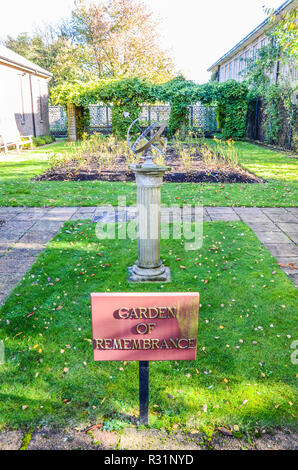 Biggin Hill à la Chapelle St Georges du Souvenir Jardin du souvenir. Royal Air Force. RAF. Monument à la Seconde Guerre mondiale, pilotes et l'équipage Banque D'Images