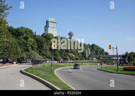 Vue imprenable sur les chutes du Niagara, Ontario, Canada Banque D'Images