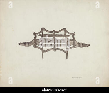 Rechaud. En date du : ch. 1941. Dimensions : hors tout : 29,3 x 36,6 cm (11 9/16 x 14 7/16 po.). Médium : aquarelle et graphite carton de l'ONP. Musée : National Gallery of Art, Washington DC. Author : Violet Hartenstein. Banque D'Images