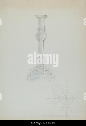 Chandelier. En date du : ch. 1936. Dimensions : hors tout : 35,7 x 25,4 cm (14 1/16 x 10 in.). Médium : aquarelle et graphite sur papier. Musée : National Gallery of Art, Washington DC. Auteur : Hebilly Ouest. Banque D'Images