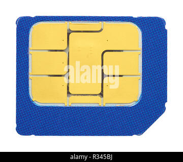 carte SIM Banque D'Images