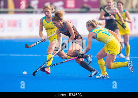 Changzhou, Chine 20 novembre 2018 Trophée des champions de hockey aux Pays-Bas Australie v Maria Verschoor des Pays-Bas Banque D'Images