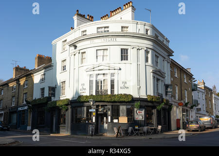 L'hôtel Westgate et pub, un 18e siècle Inn à Winchester, en Angleterre Banque D'Images