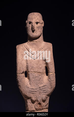 Sanliurfa, Turquie - 07 septembre 2018 : statue d'Urfa à Sanliurfa Musée d'archéologie, Sanliurfa, la Turquie le 07 septembre 2018. Banque D'Images