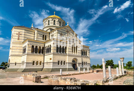 Dans la cathédrale Saint Vladimir Chersonesus, Crimée Banque D'Images