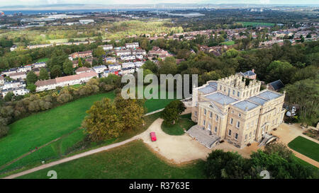 Drone abattu de Kingsweston House, Bristol, Royaume-Uni