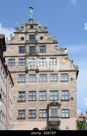 Musée de la ville de Nuremberg fembohaus Banque D'Images