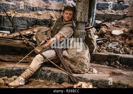 DATE DE SORTIE : Novembre 21, 2018 Title : Robin Hood STUDIO : Lionsgate Réalisateur : Otto Bathurst PLOT : UN gritty prendre le Robin Hood classique histoire. Avec : TARON EGERTON comme Robin. (Crédit Image : © Lionsgate Entertainment/photos) Banque D'Images